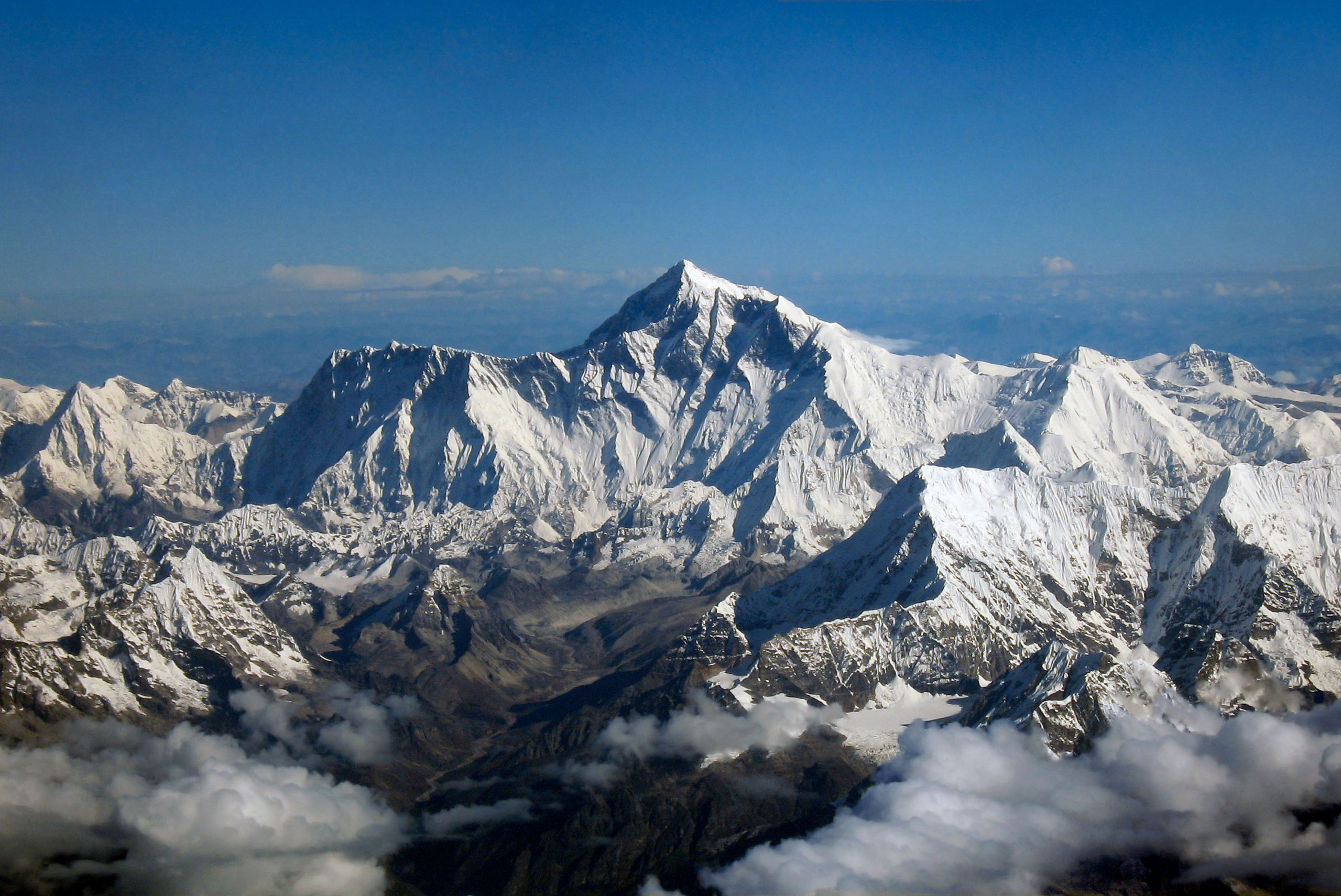 Everest Mountain Flight Himalayas Nepal Tourist Airplane Sagarmatha Chomolungma View