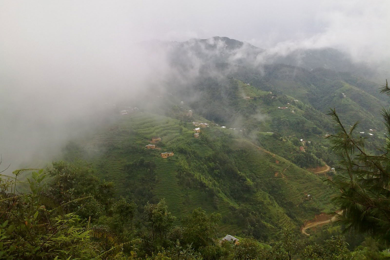 Trekking trek hiking hike Kathmandu Valley Ridge Nepal