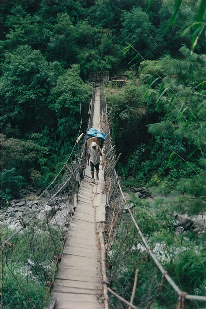 Ancient Bridge Panch Pokhari Trek Trekking Hike Hiking Nepal