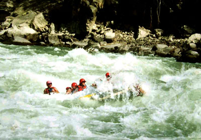 Rafting Kali Gandaki River Kayaking Nepal Himalayas Raft Kayak Adventure Sports