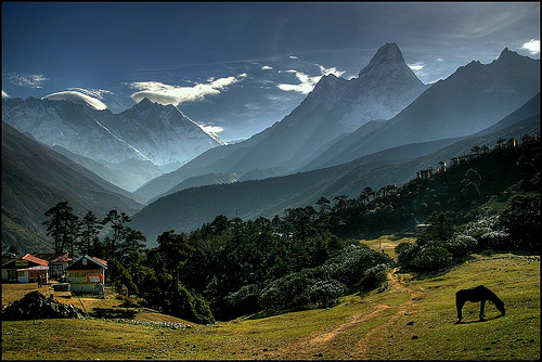 Tengboche Everest Panorama Trek Khumbu Valley Trekking Hike Hiking Nepal