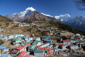 Namche Bazaar 3 Three Passes Trek Renjo La Gokyo Chola Lobuche Everest Base Camp EBC Trek Nepal Trekking Hike Hiking Himalayas
